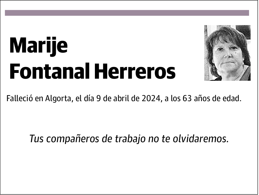 Marije Fontanal Herreros