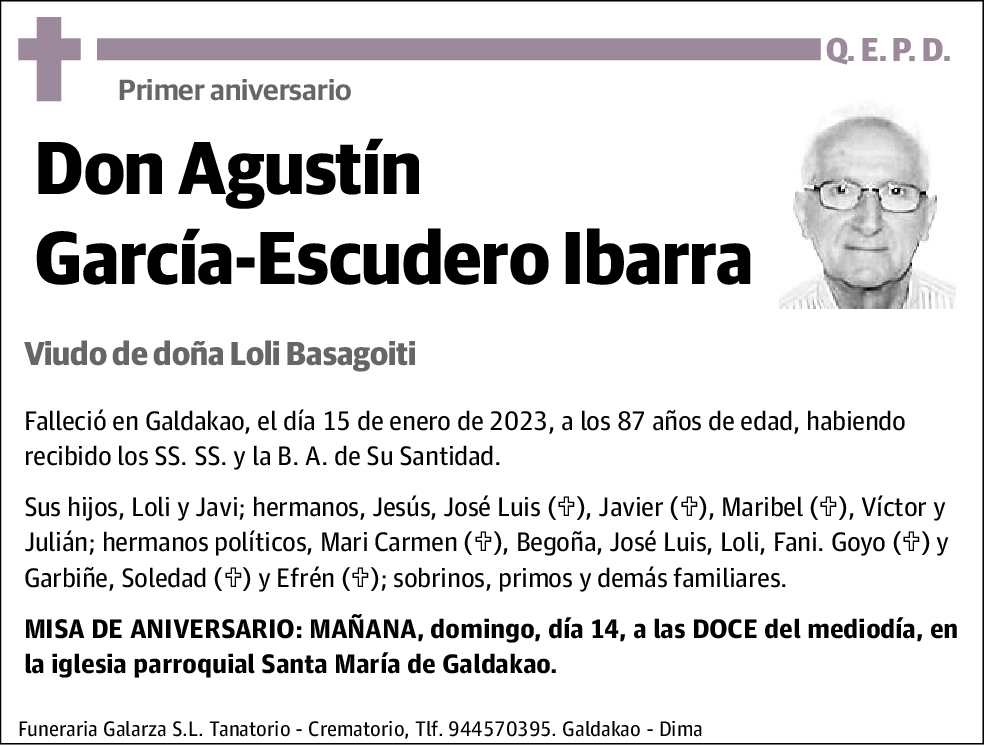 Agustín García-Escudero Ibarra