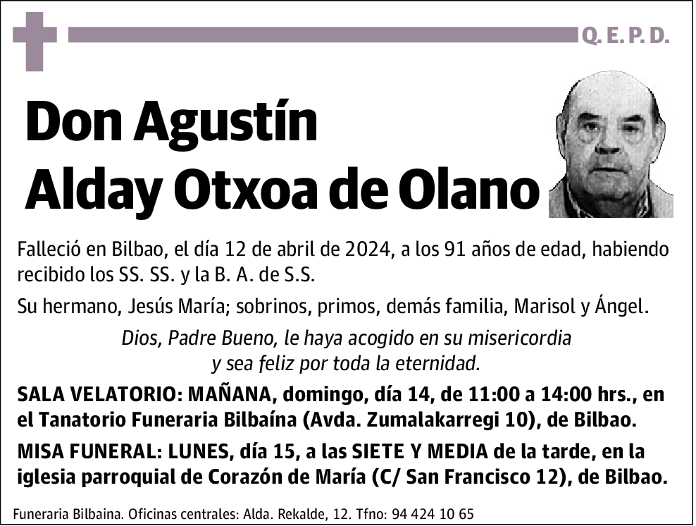 Agustín Alday Otxoa de Olano