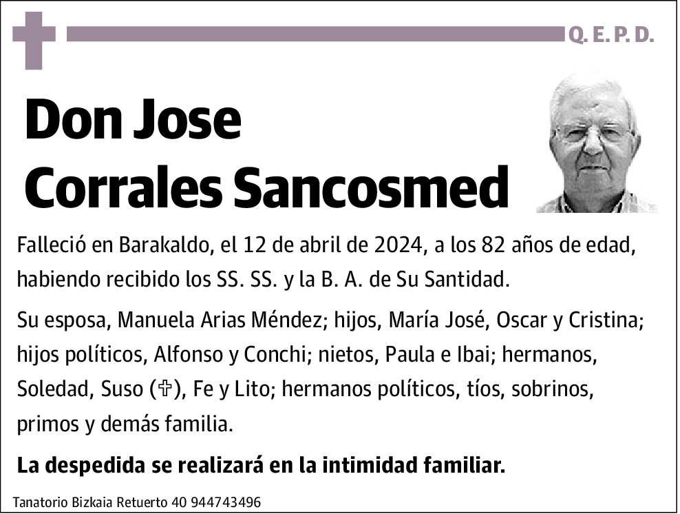 Jose Corrales Sancosmed