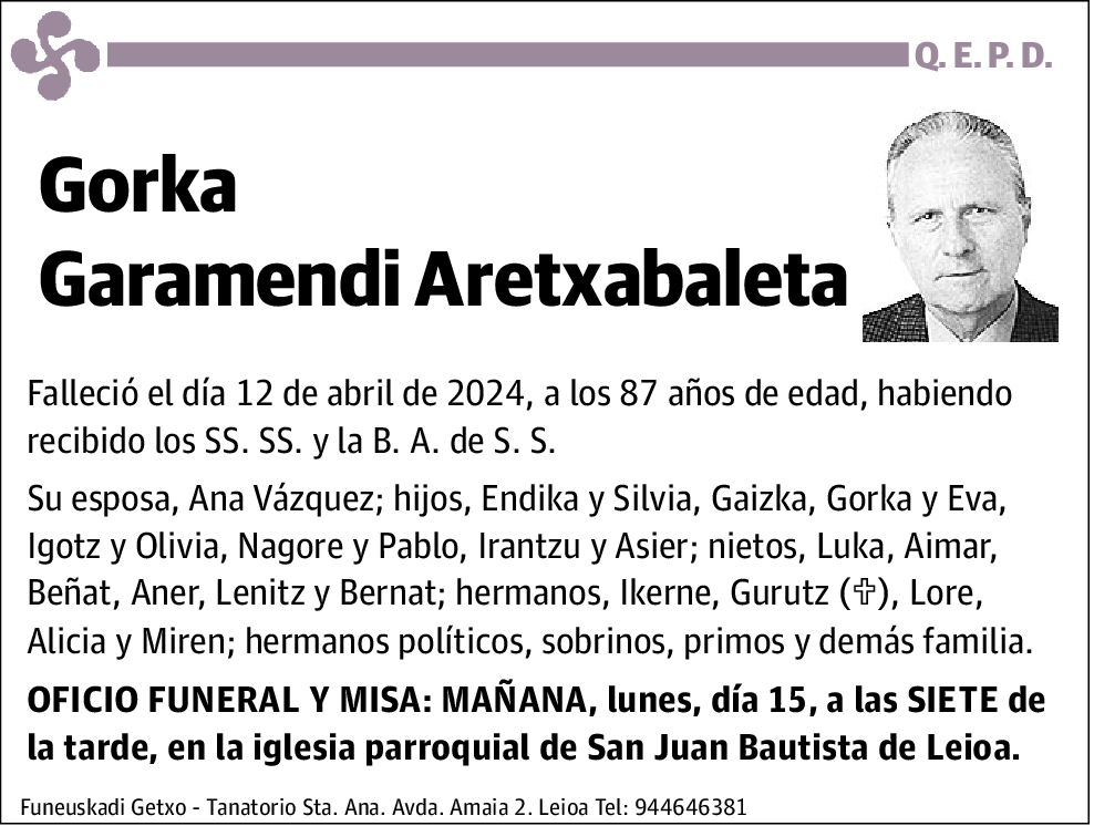 Gorka Garamendi Aretxabaleta