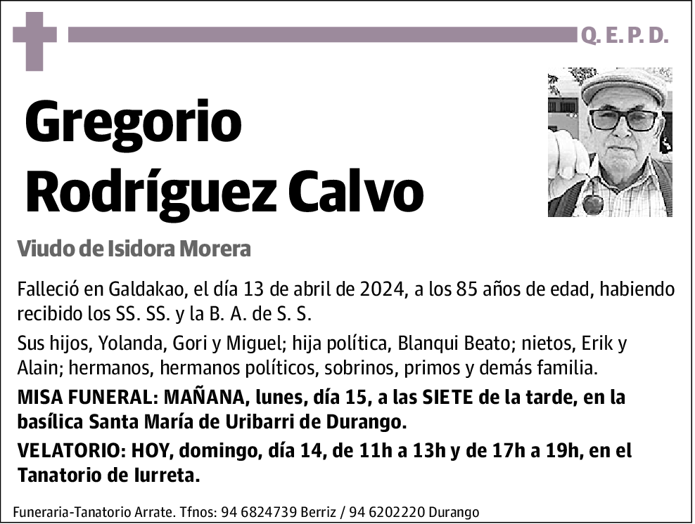 Gregorio Rodríguez Calvo