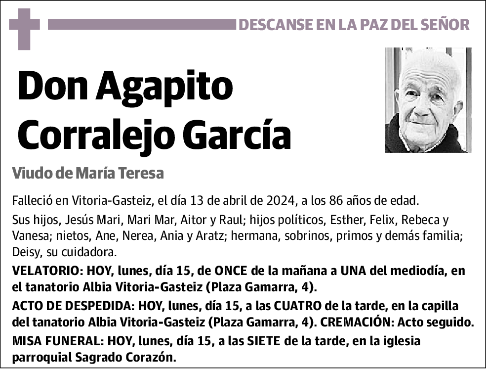 Agapito Corralejo García