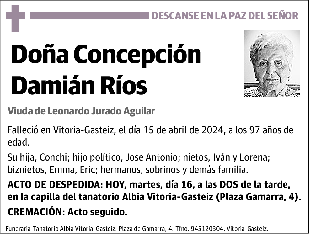 Concepción Damián Ríos