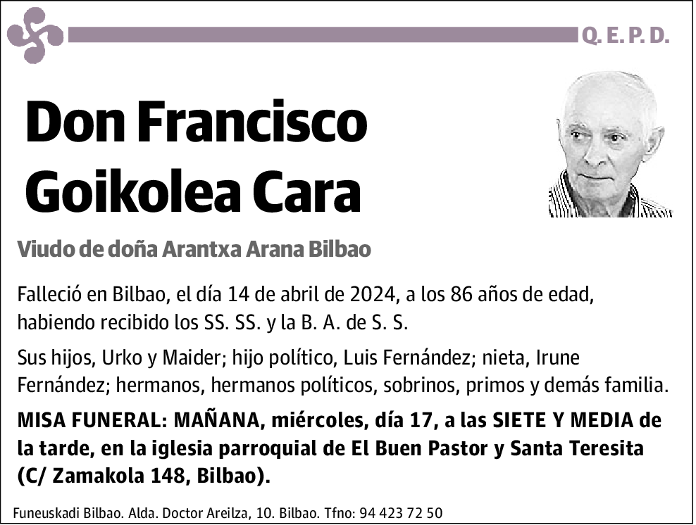 Francisco Goikolea Cara