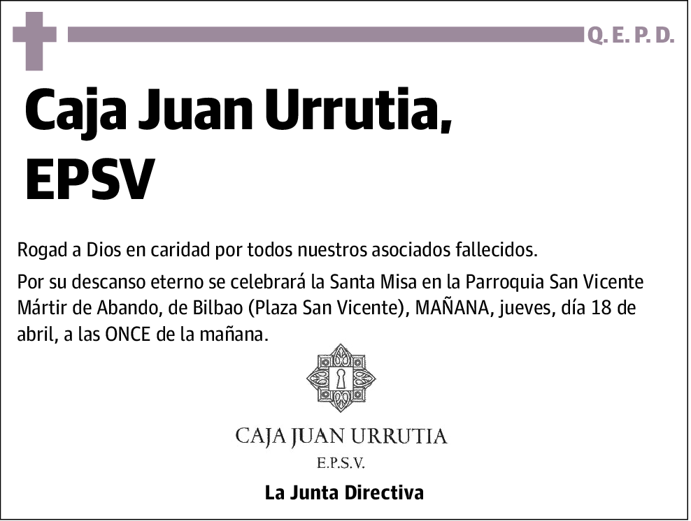 Caja Juan Urrutia