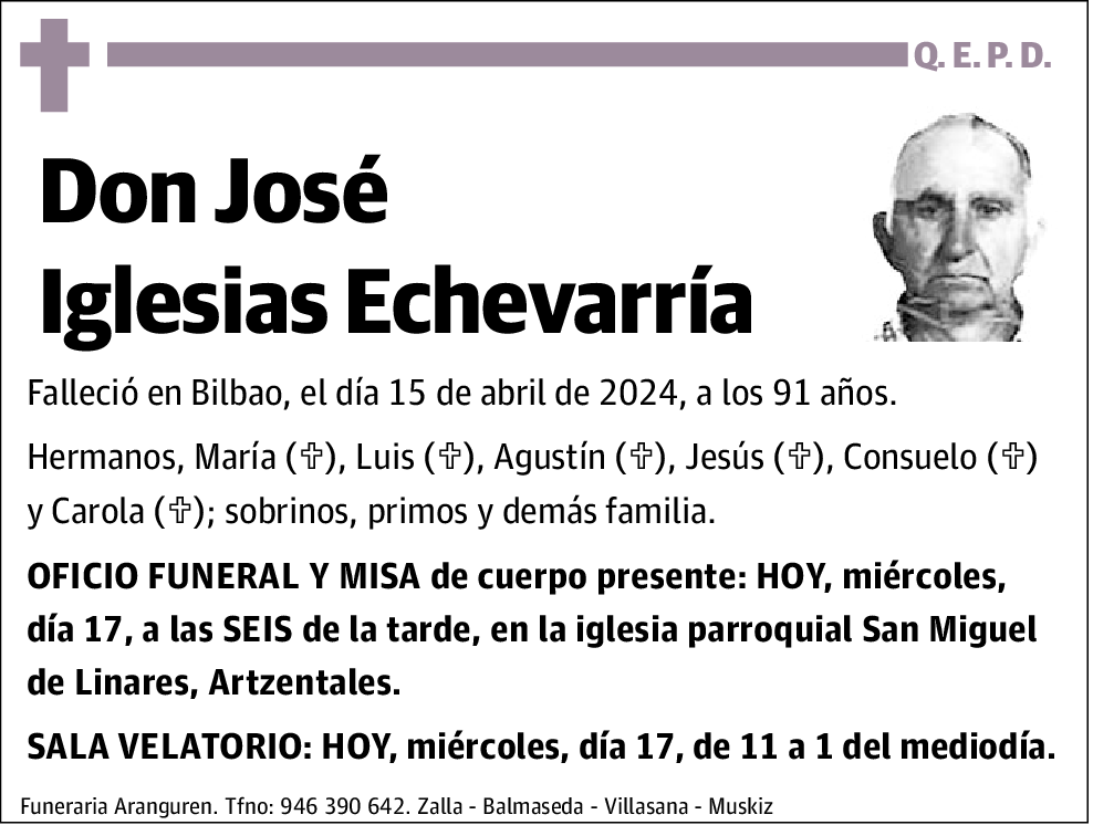 José Iglesias Echevarría