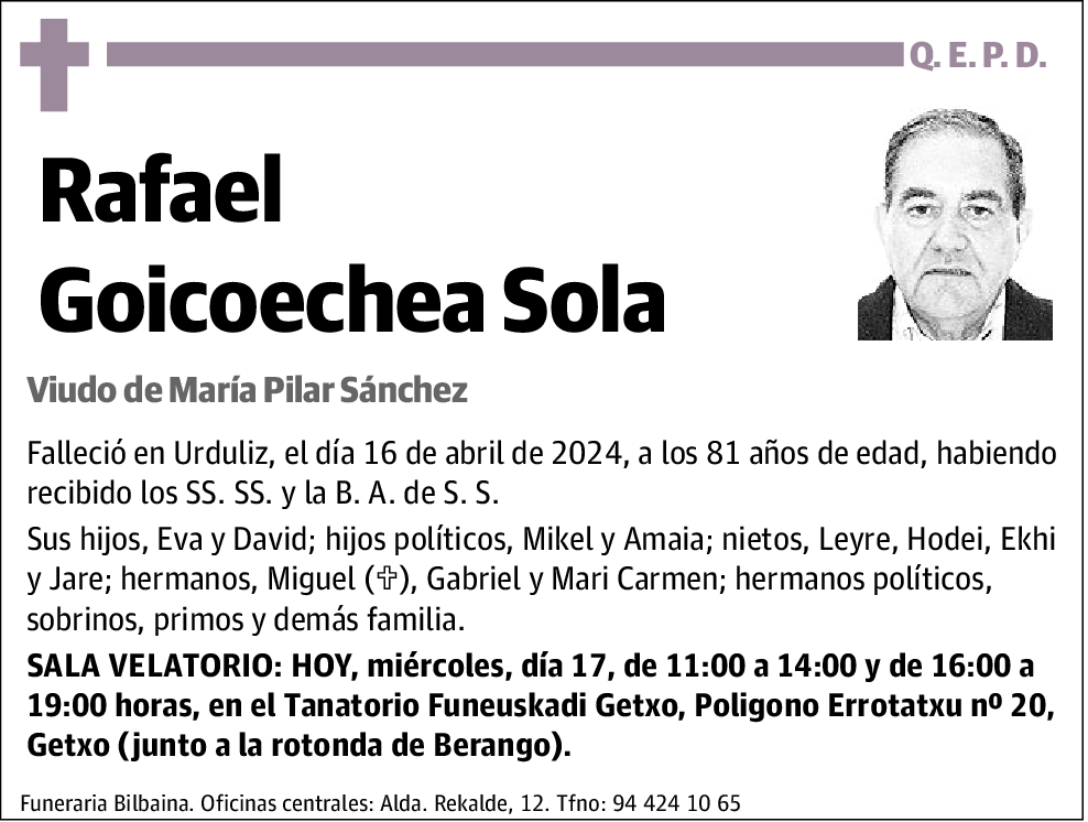 Rafael Goicoechea Sola