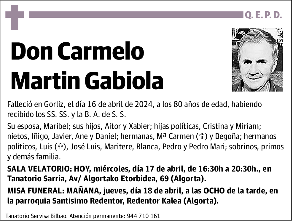 Carmelo Martin Gabiola