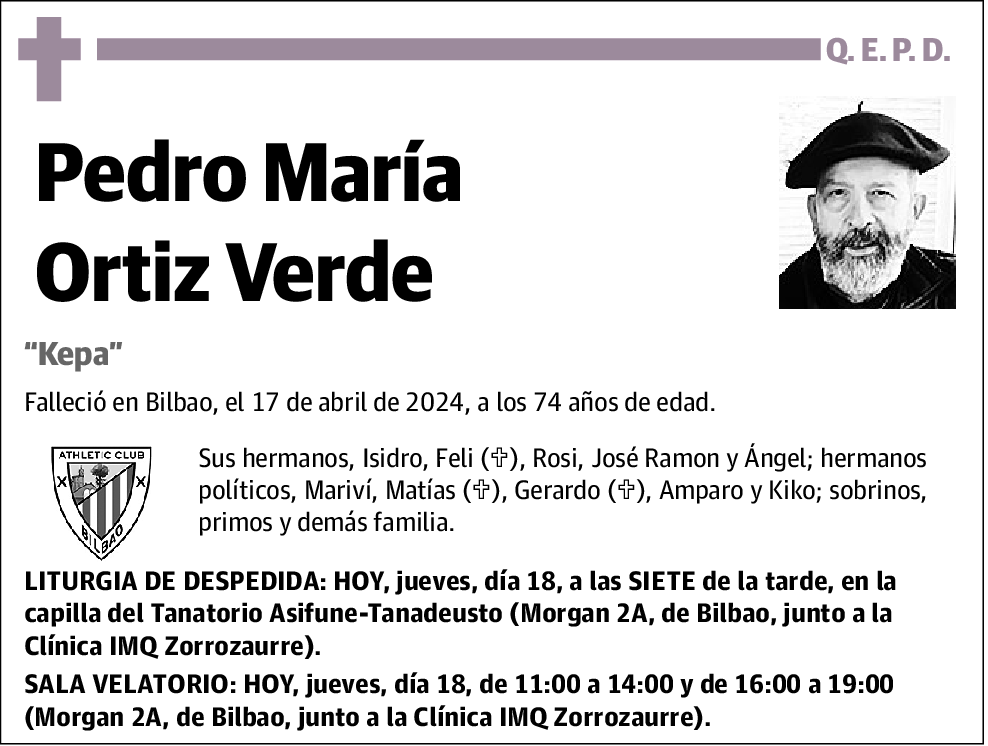 Pedro María Ortiz Verde