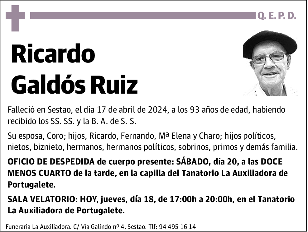 Ricardo Galdós Ruiz