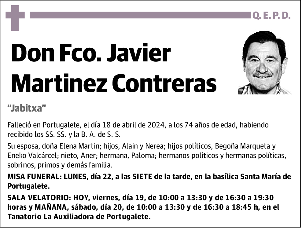 Fco. Javier Martinez Contreras