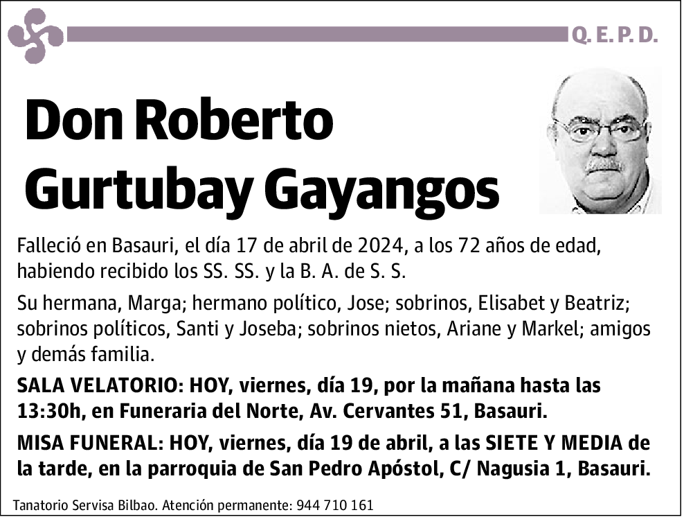 Roberto Gurtubay Gayangos