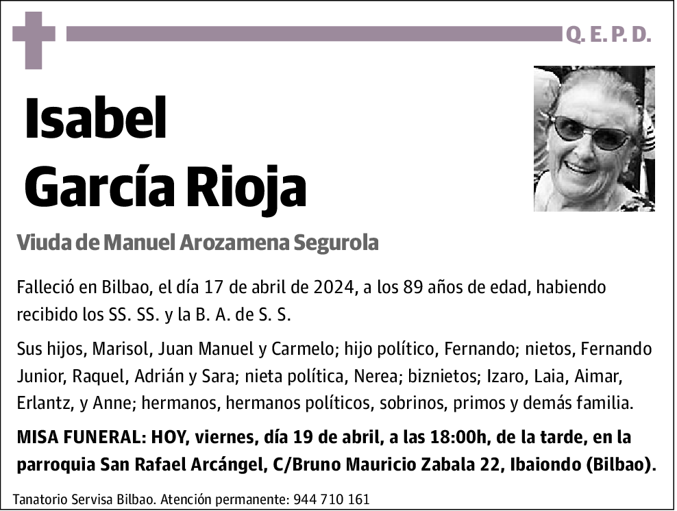 Isabel García Rioja