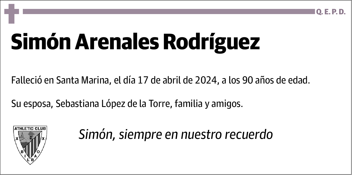 Simón Arenales Rodríguez