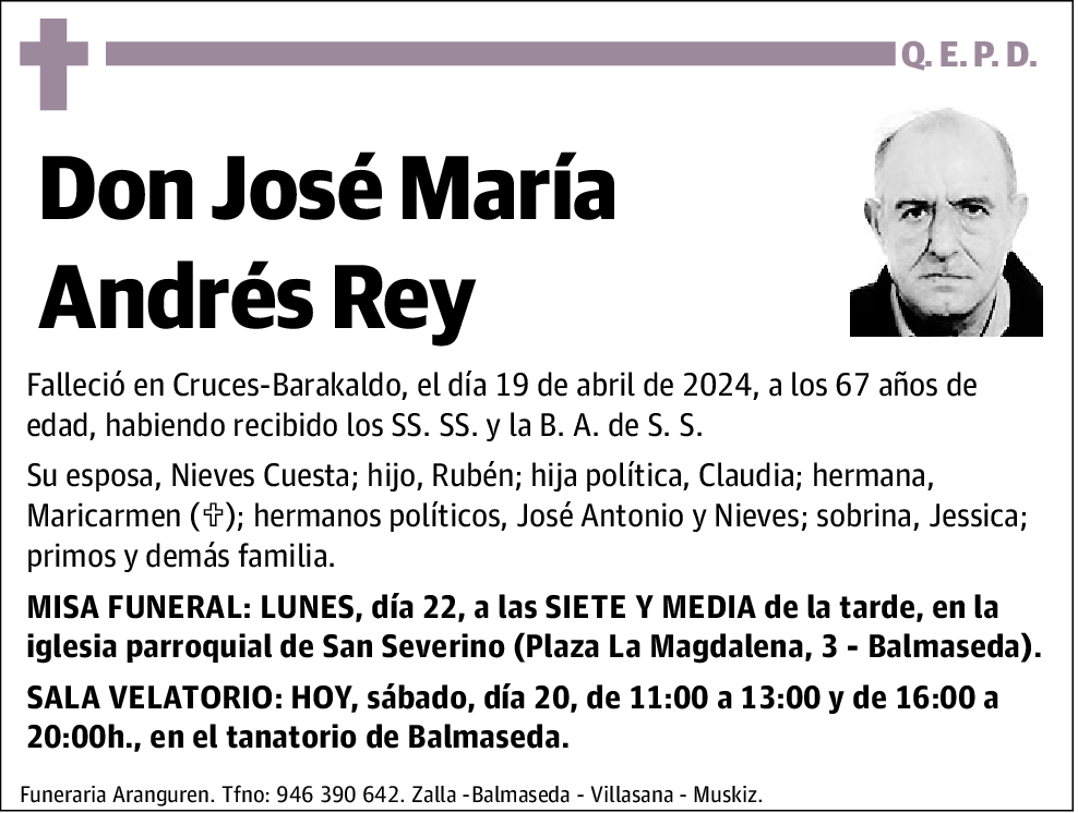 José María Andrés Rey