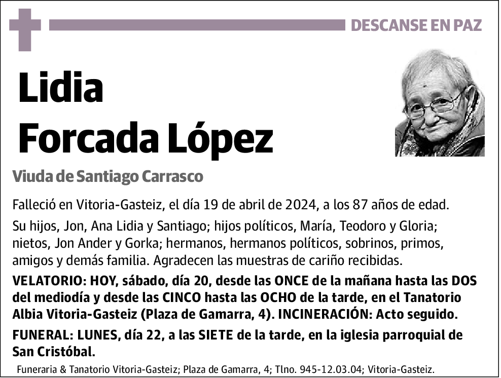 Lidia Forcada Lopez