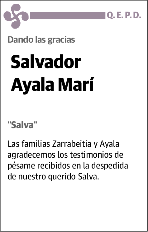 Salvador Ayala Marí