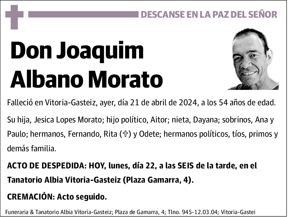 Joaquim Albano Morato