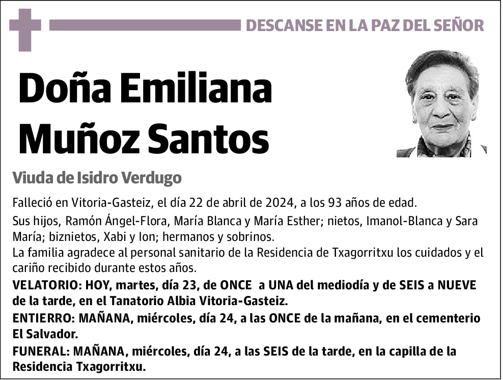 Emiliana Muñoz Santos