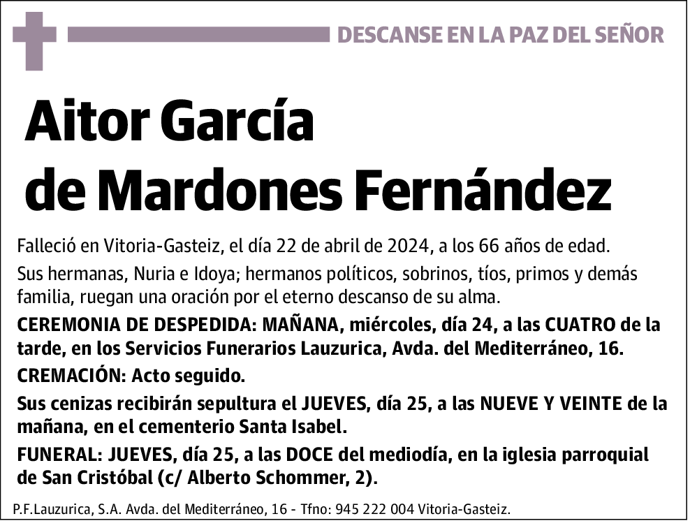 Aitor García de Mardones Fernández