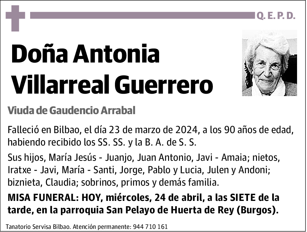 Antonia Villarreal Guerrero