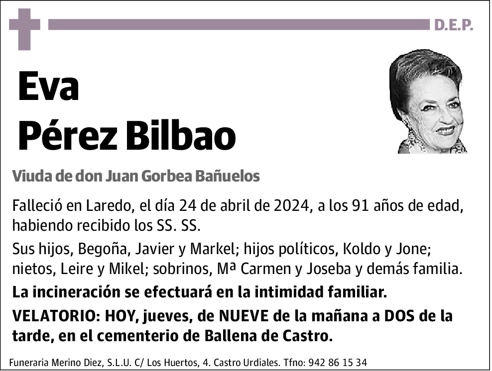 Eva Pérez Bilbao