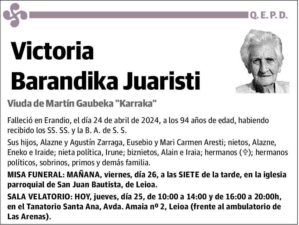 Victoria Barandika Juaristi