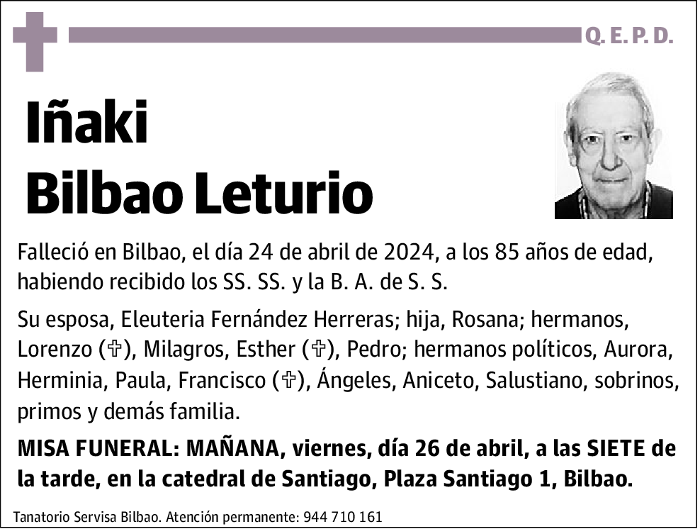 Iñaki Bilbao Leturio