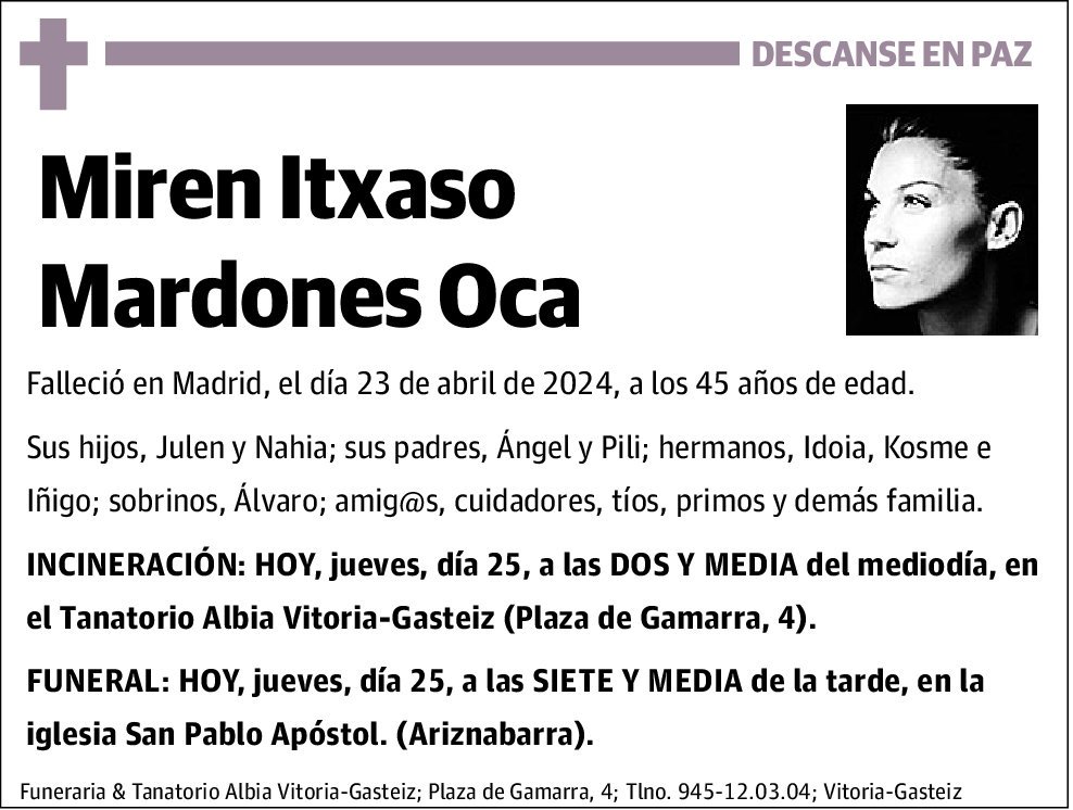 Miren Itxaso Mardones Oca