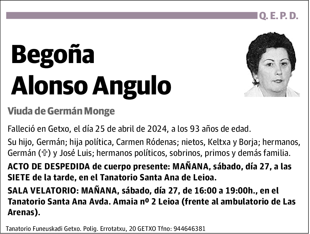 Begoña Alonso Angulo