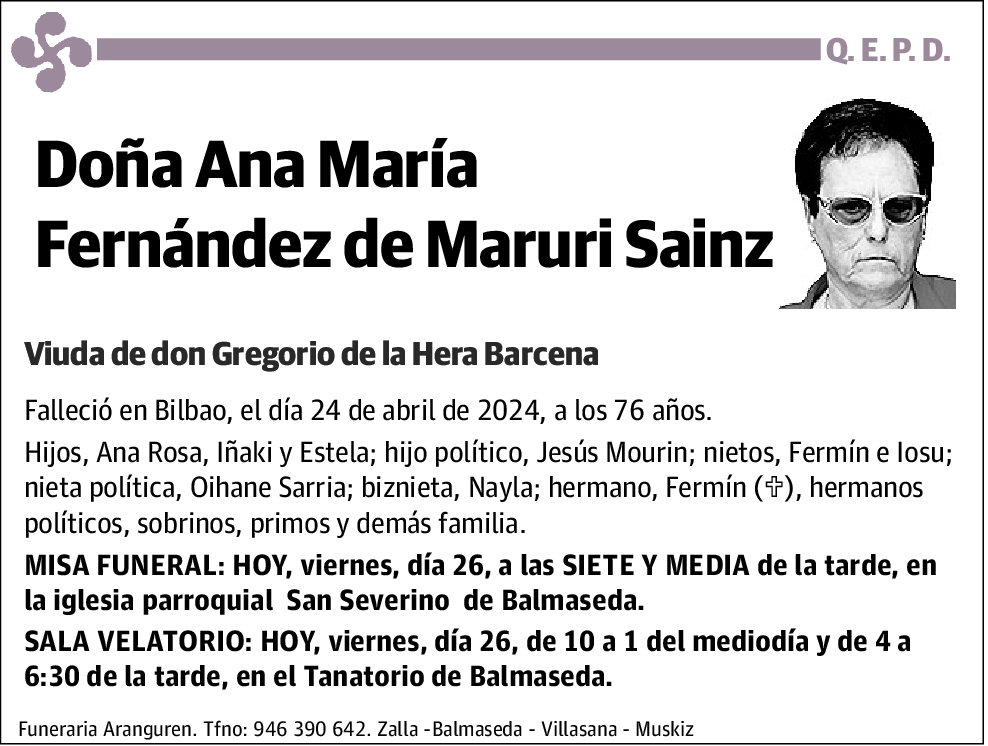 Ana María Fernández de Maruri Sainz