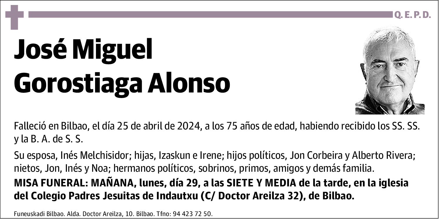 José Miguel Gorostiaga Alonso