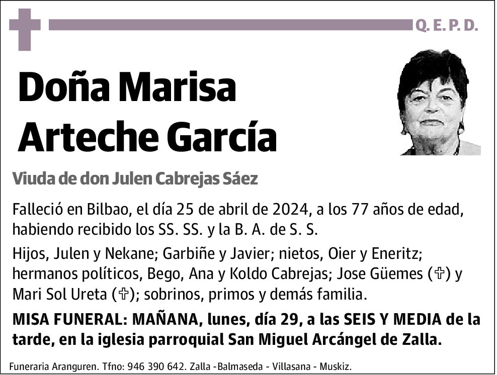 Marisa Arteche García