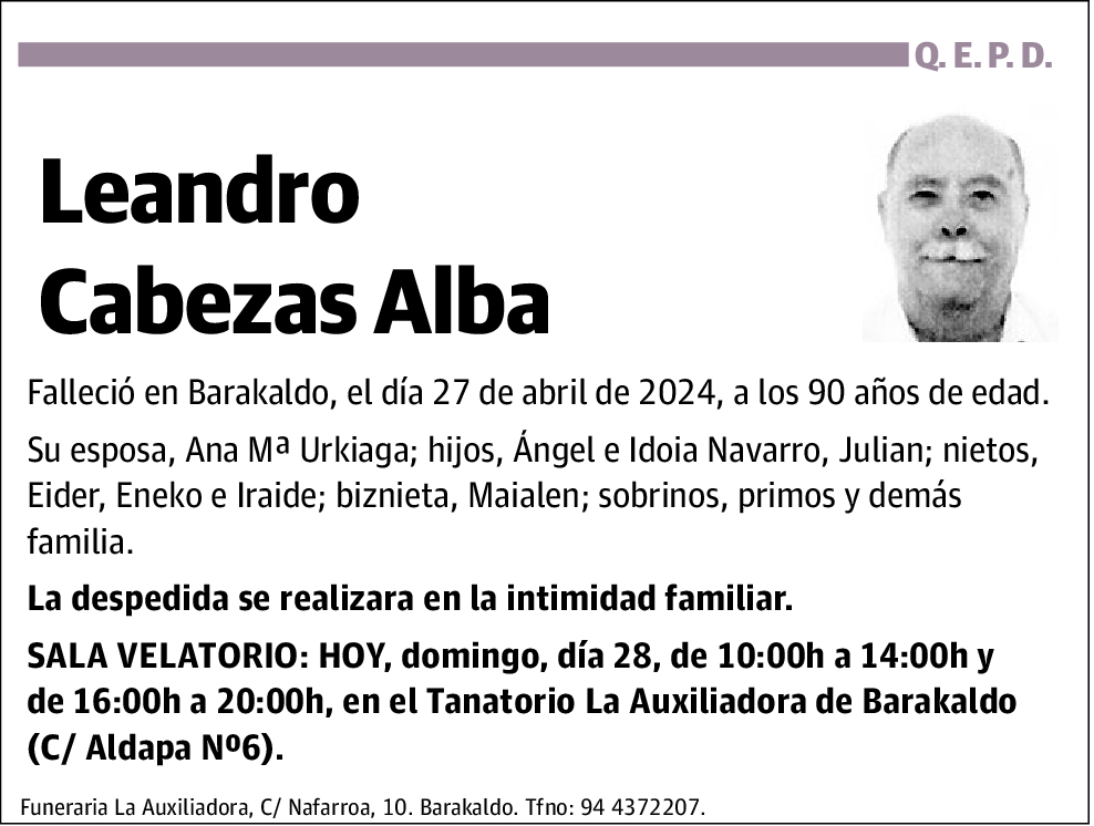 Leandro Cabezas Alba