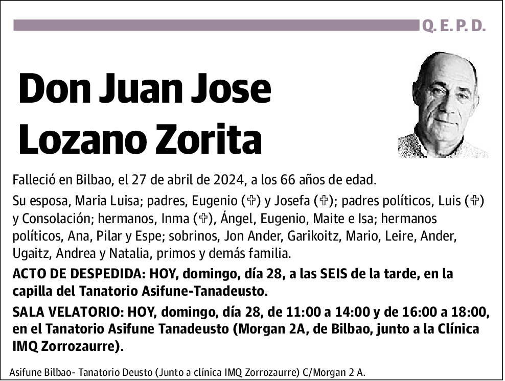 Juan José Lozano Zorita