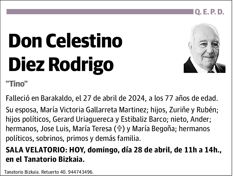 Celestino Diez Rodrigo