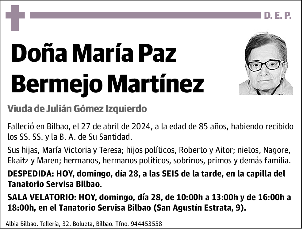 María Paz Bermejo Martínez