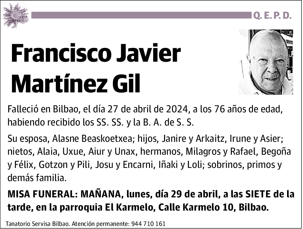 Francisco Javier Martínez Gil