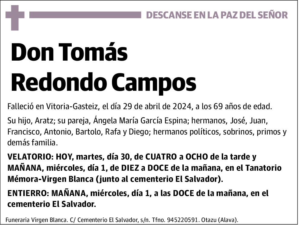 Tomás Redondo Campos