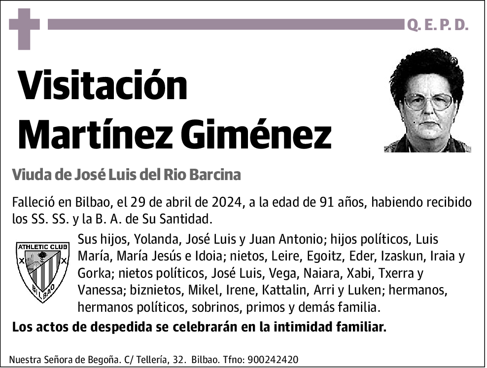 Visitacion Martinez Gimenez