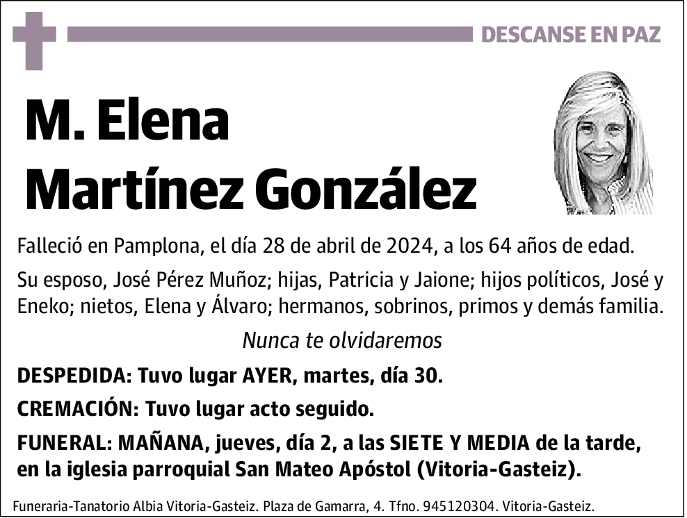 M.Elena Martínez González