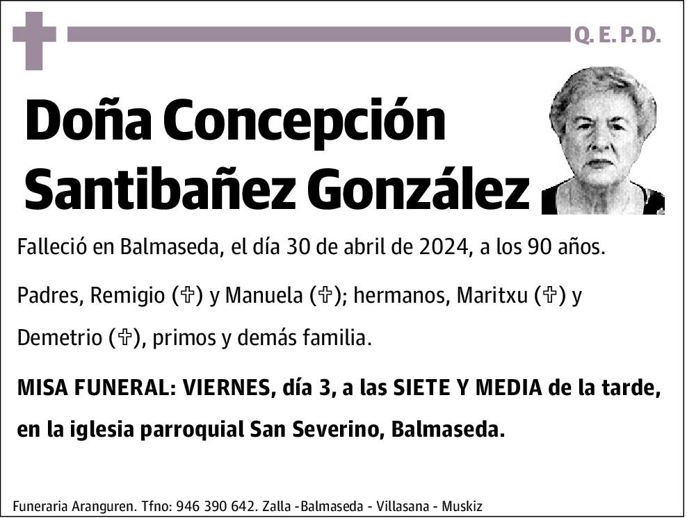 Maria Concepción Santibañez González