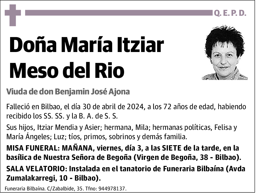 María Itziar Meso del Rio