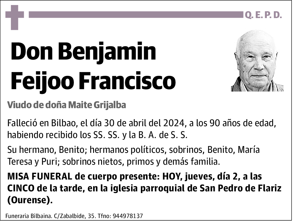 Benjamin Feijoo Francisco