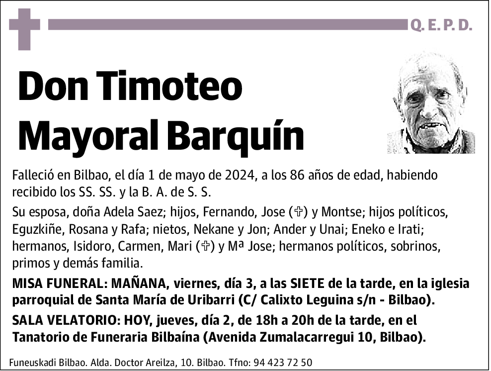 Timoteo Mayoral Barquín