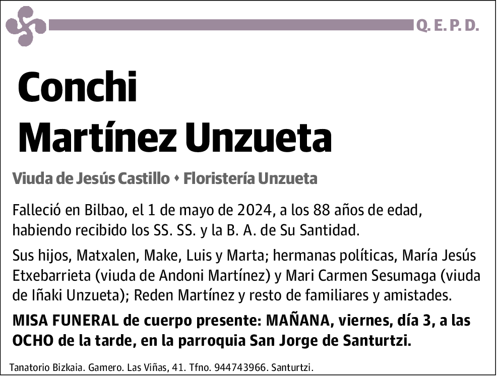 Conchi Martínez Unzueta