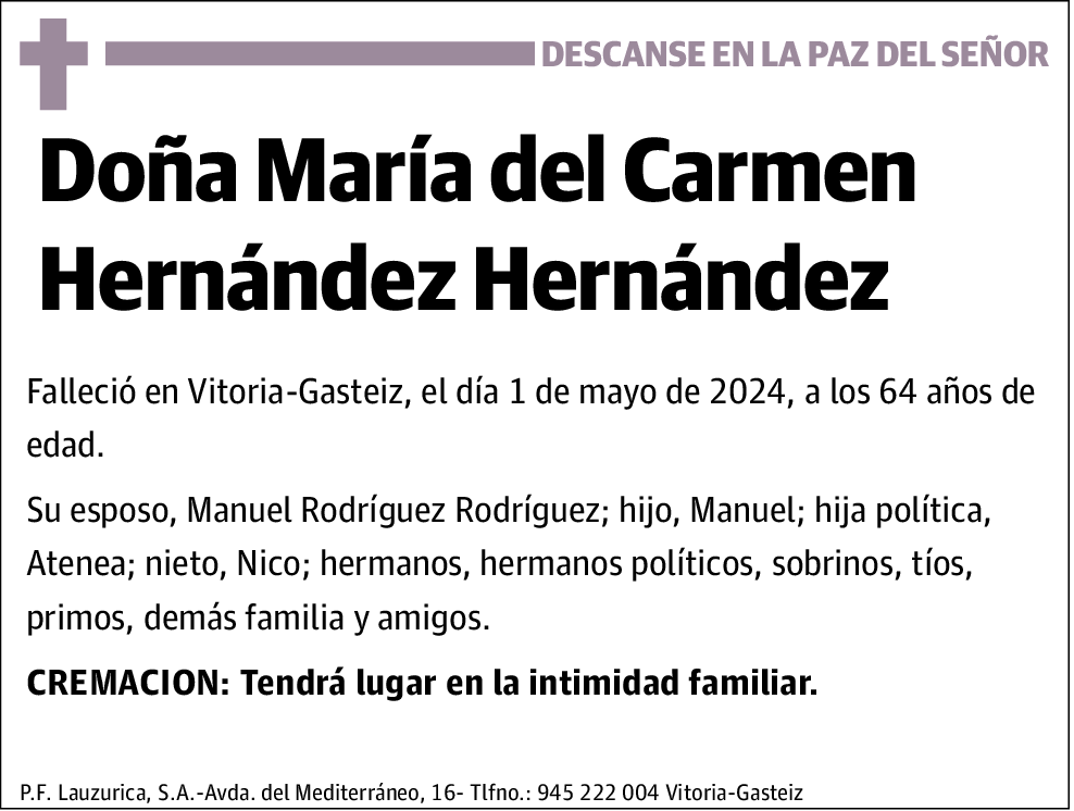 María del Carmen Hernández Hernández