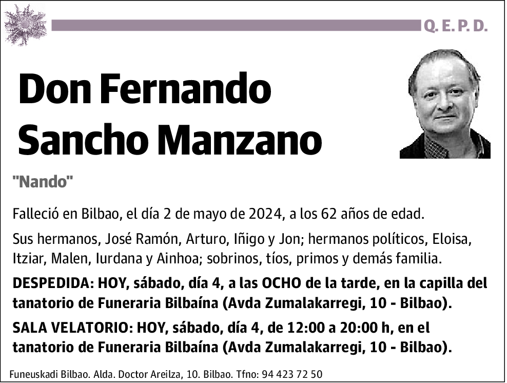 Fernando Sancho Manzano