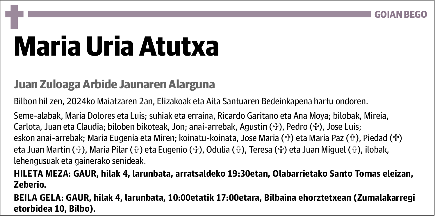 Maria Uria Atutxa